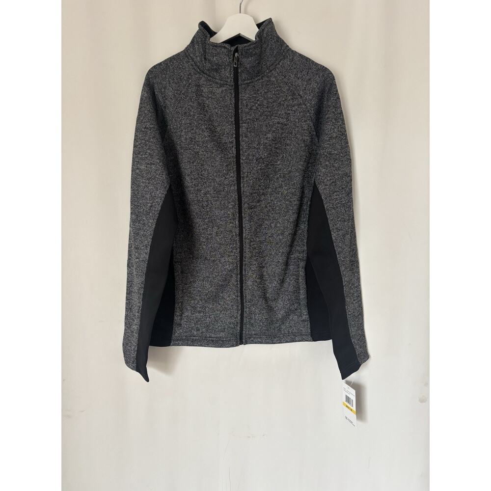 Spyder Full Zip Jacket Medium Womens Gray New Constant Steller